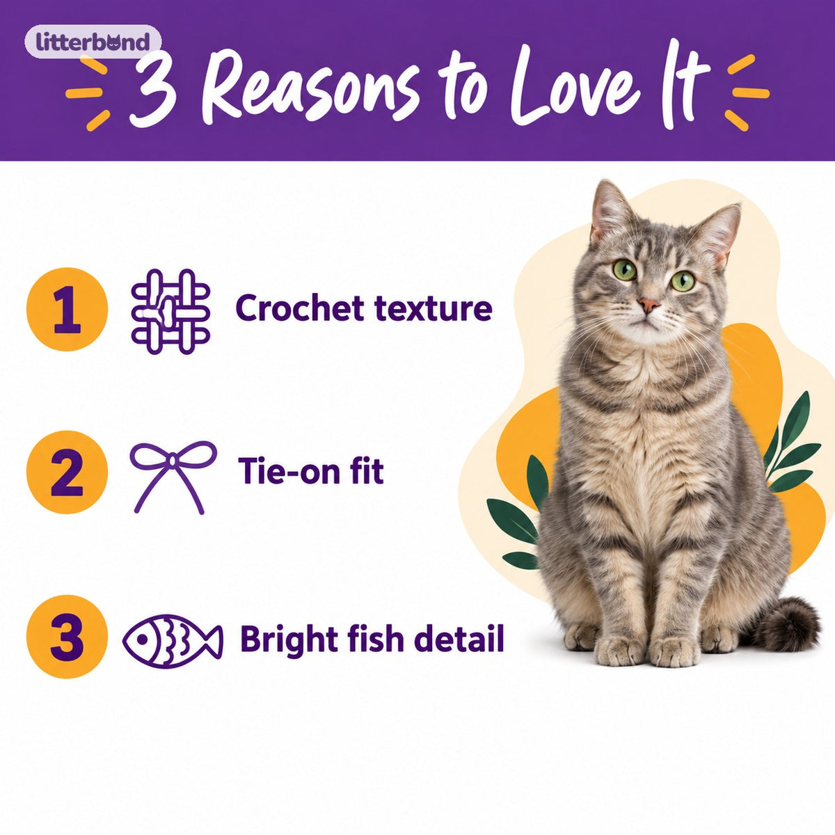 Red Fish Crochet Collar for Photos - 5 reasons to love it