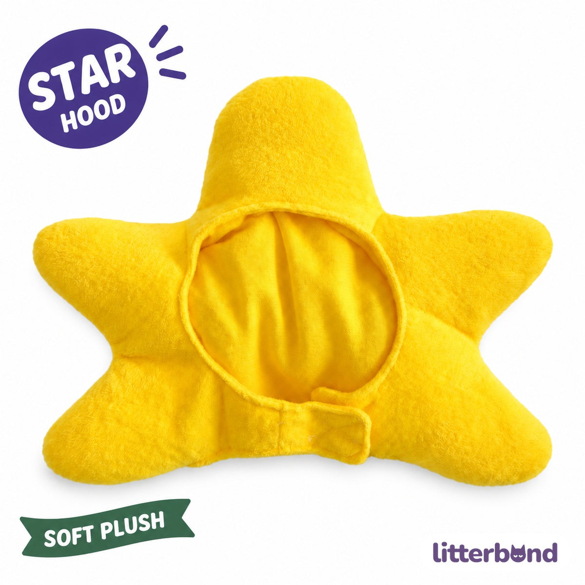 Plush Star Hood