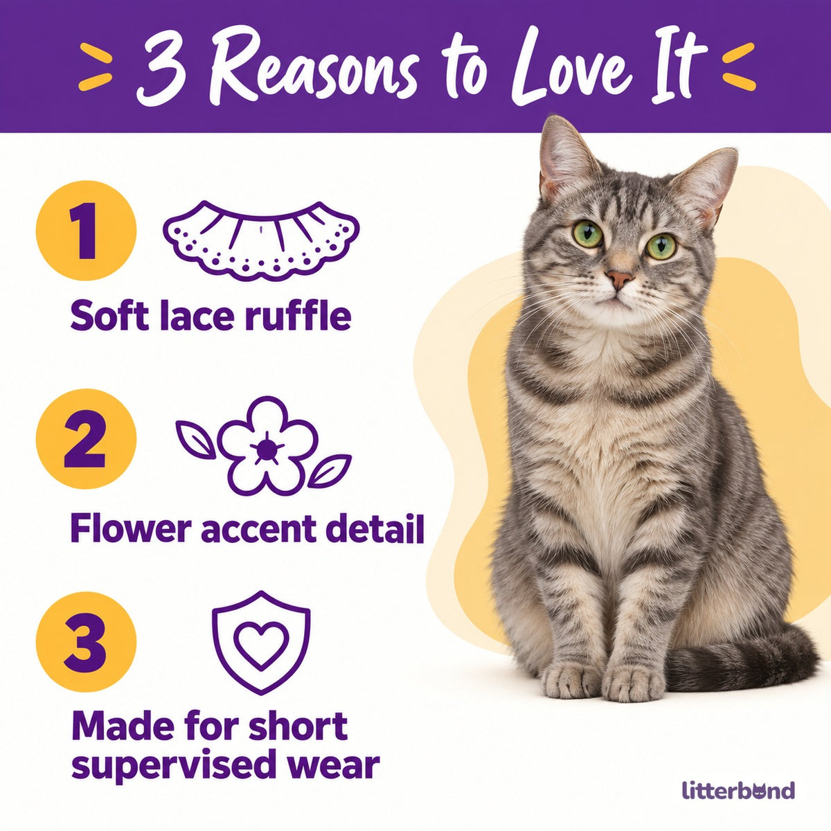Pink Lace Flower Bib Collar - 5 reasons to love it