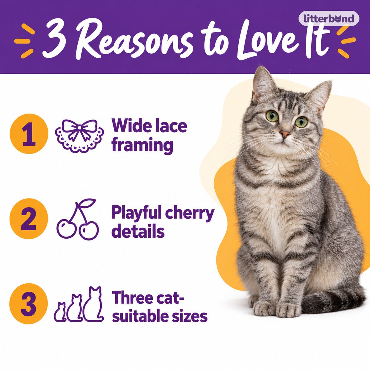 Cherry Lace Straw Collar - 5 reasons to love it