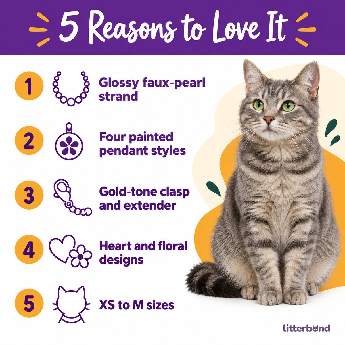 Painted Floral Pearl Necklace - 5 reasons to love it