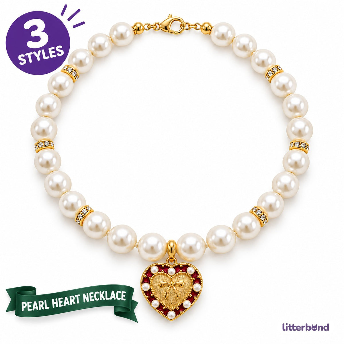Butterfly Heart Photo Necklace