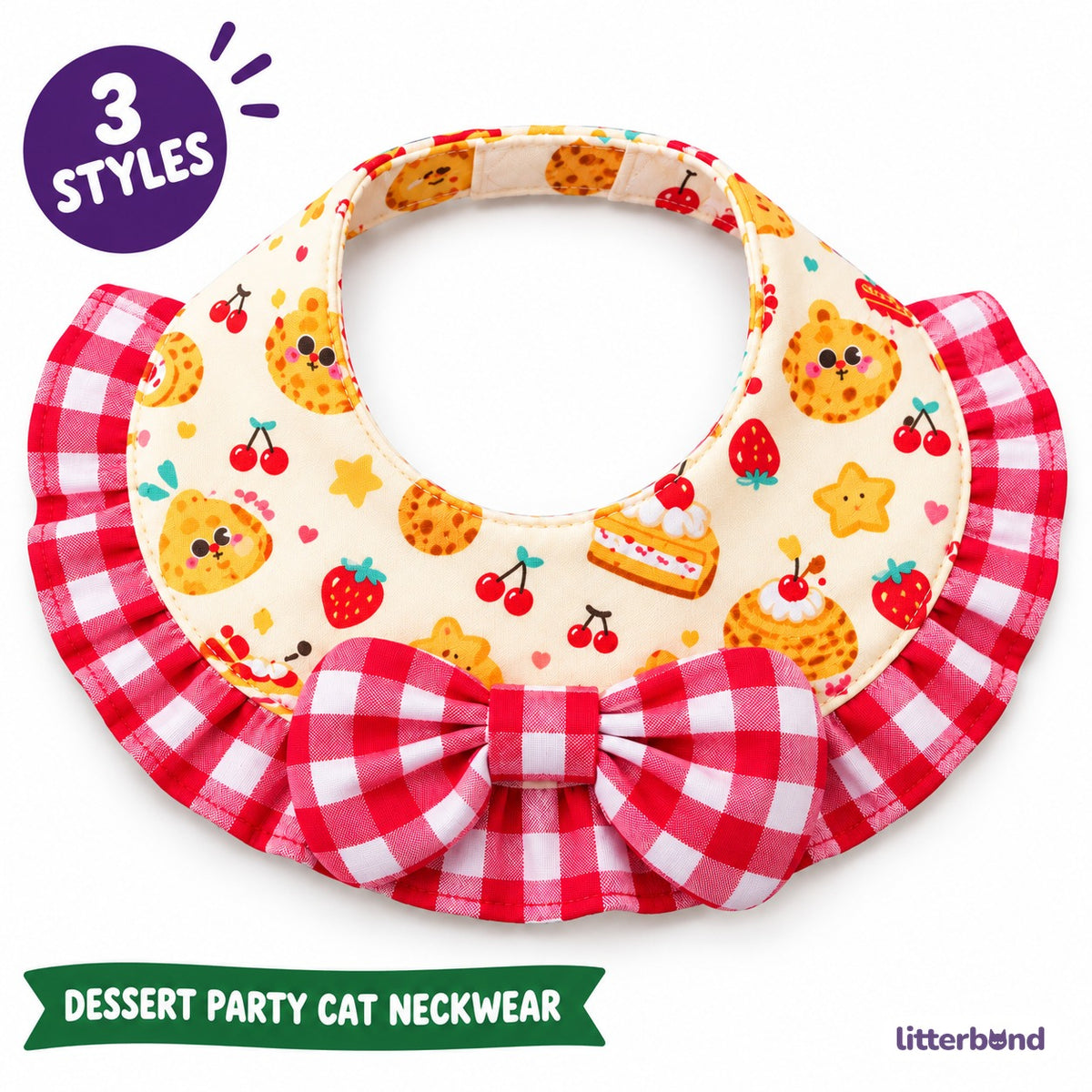 Dessert Bib & Scarf Photo Neckwear