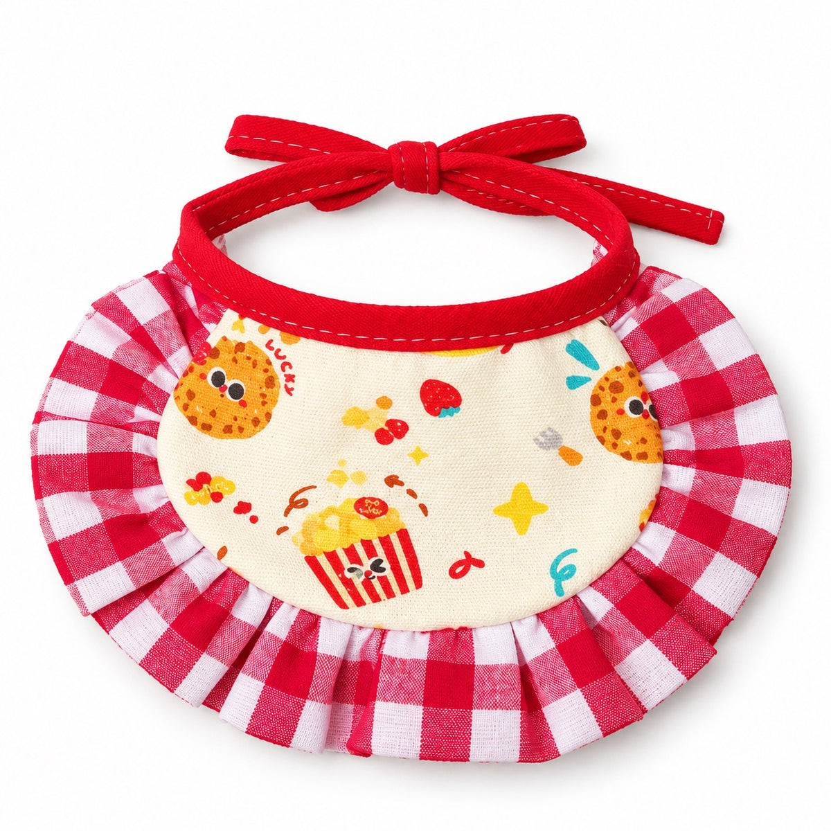 Dessert Bib & Scarf Photo Neckwear - Dessert Party Apron Bib