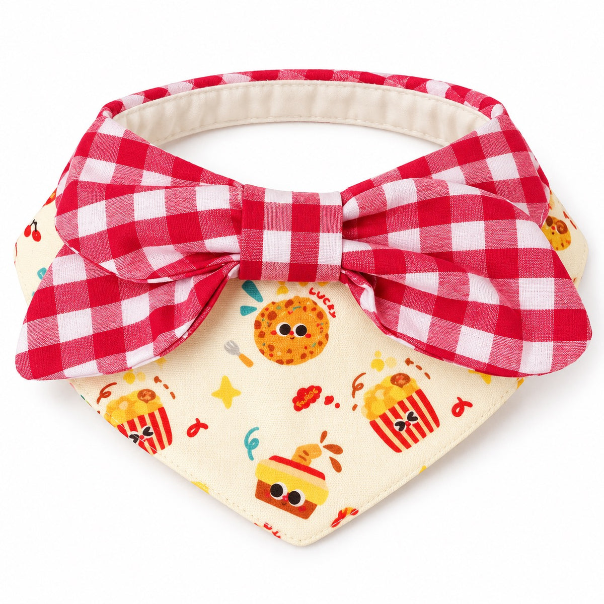 Dessert Bib & Scarf Photo Neckwear - Dessert Party Triangle Scarf