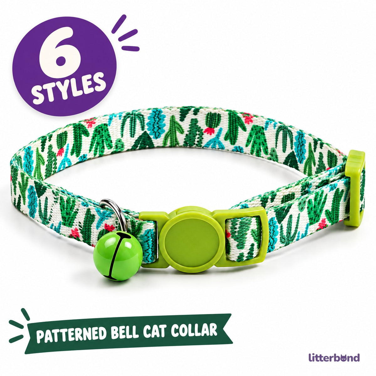 Patterned Bell Collar for Photos
