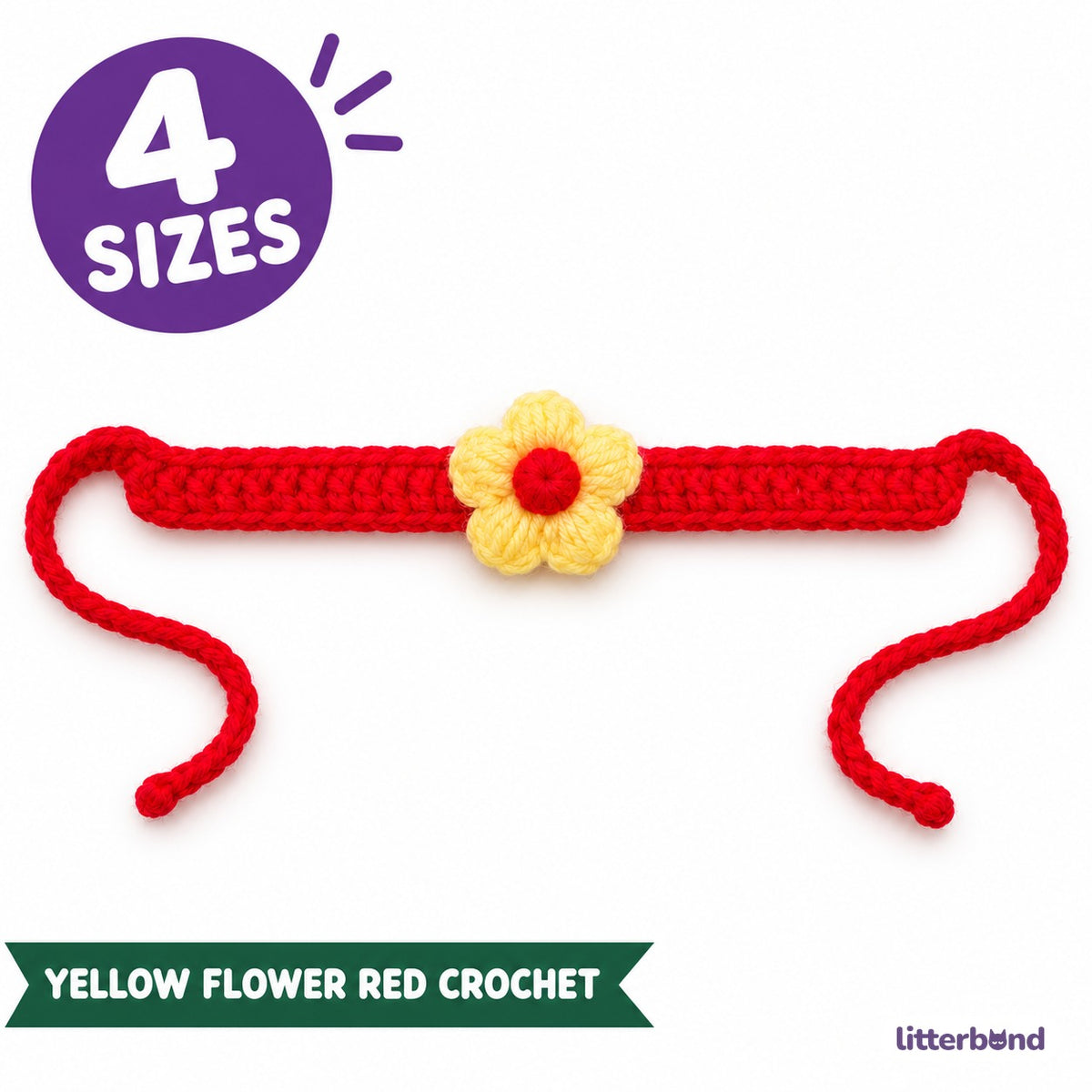 Flower Crochet Collar for Photos