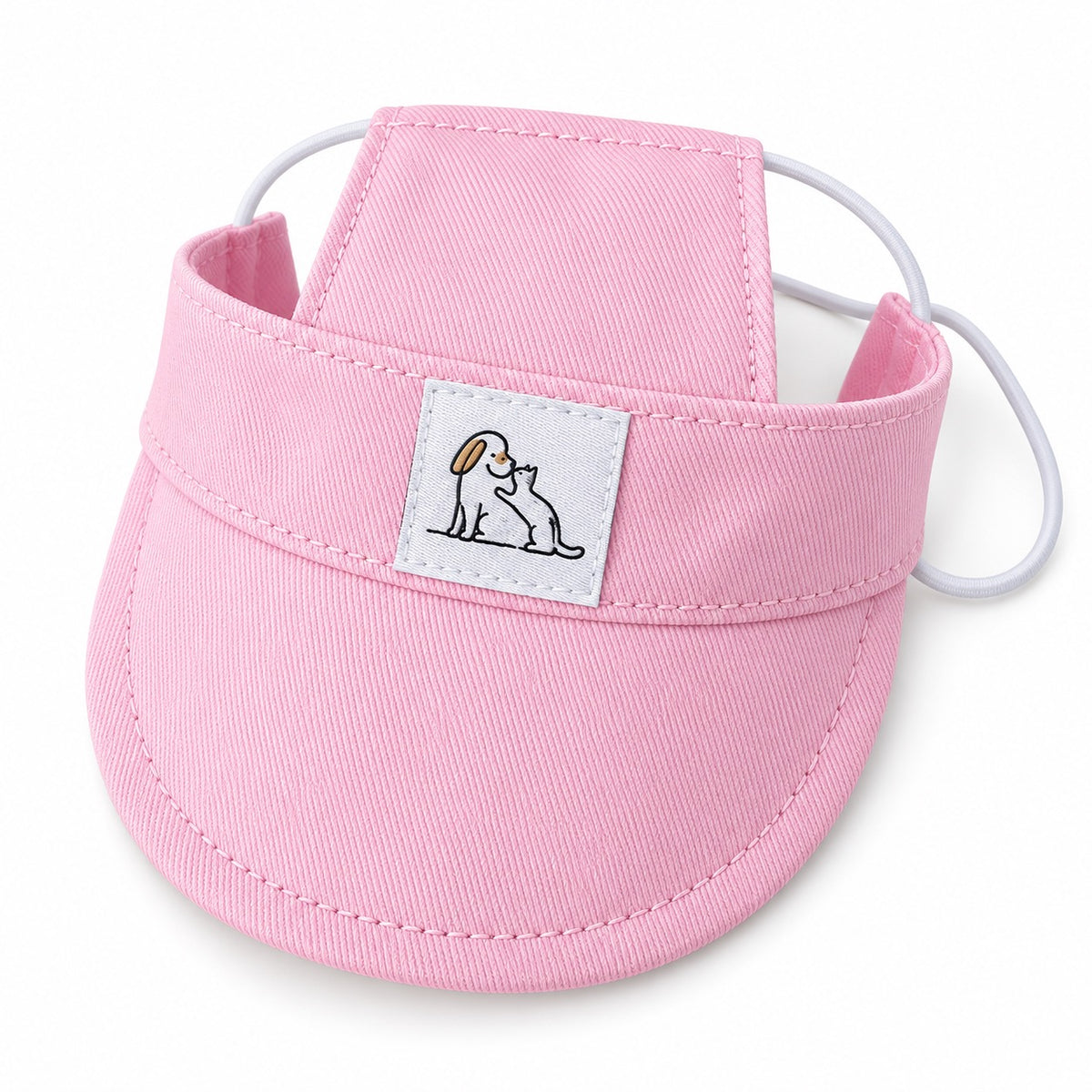 Color Pop Visor Cap for Photos - Baby Pink