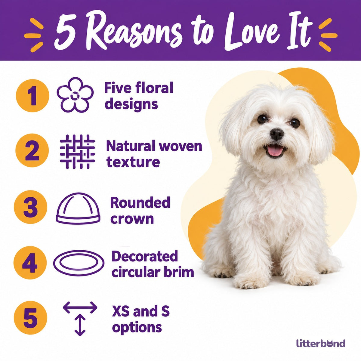 Daisy & Cherry Hat for Photos - 5 reasons to love it