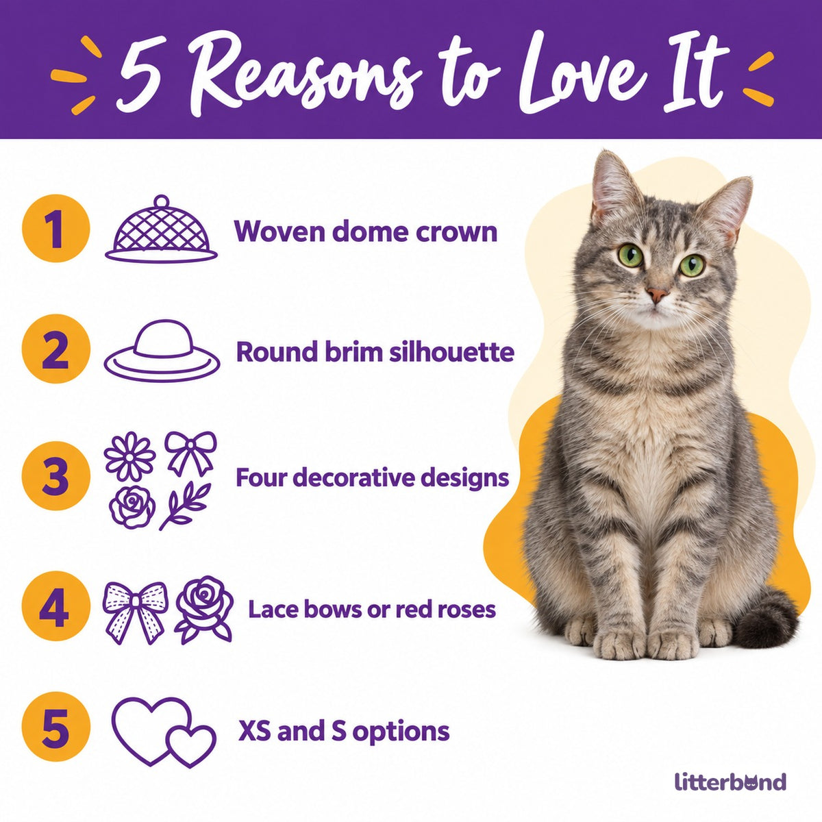 Lace & Rose Photo Hat - 5 reasons to love it