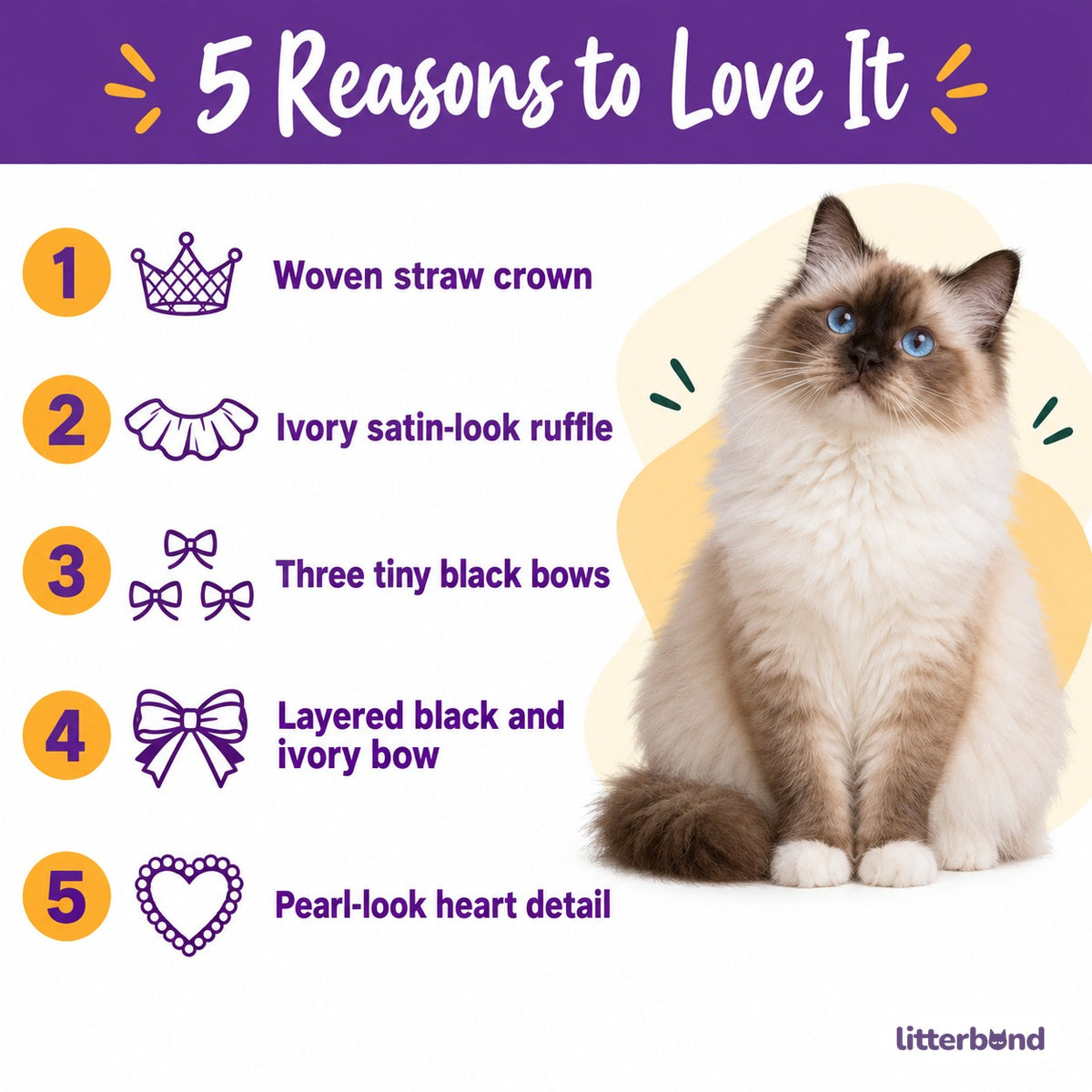 Heart Bow Straw Hat for Photos - 5 reasons to love it