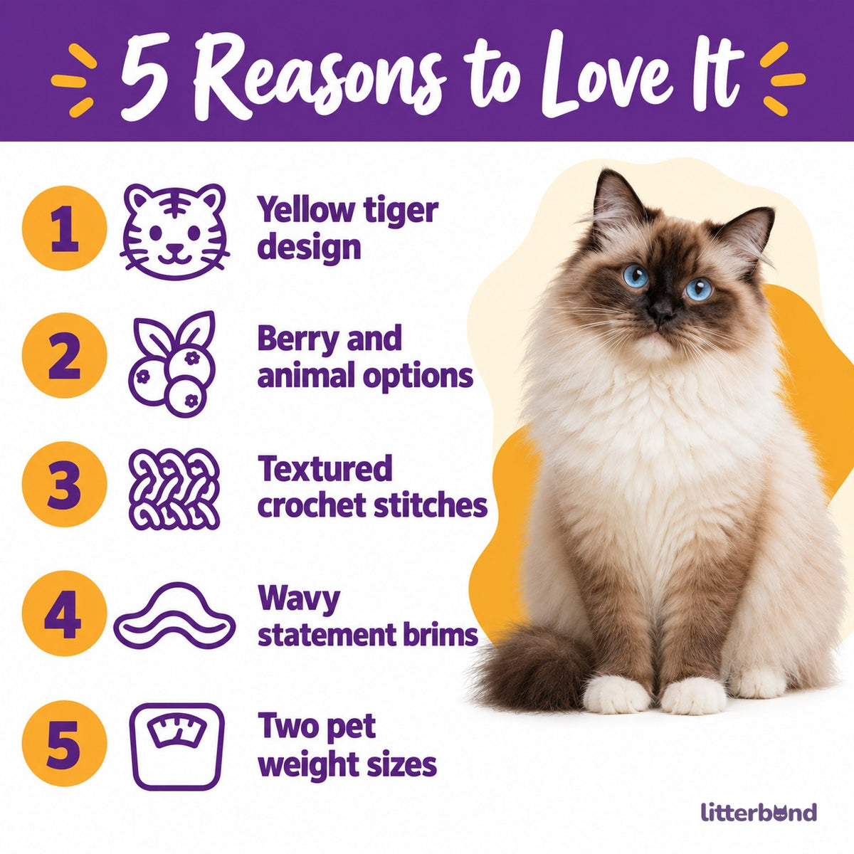 Tiger & Friends Photo Hats - 5 reasons to love it