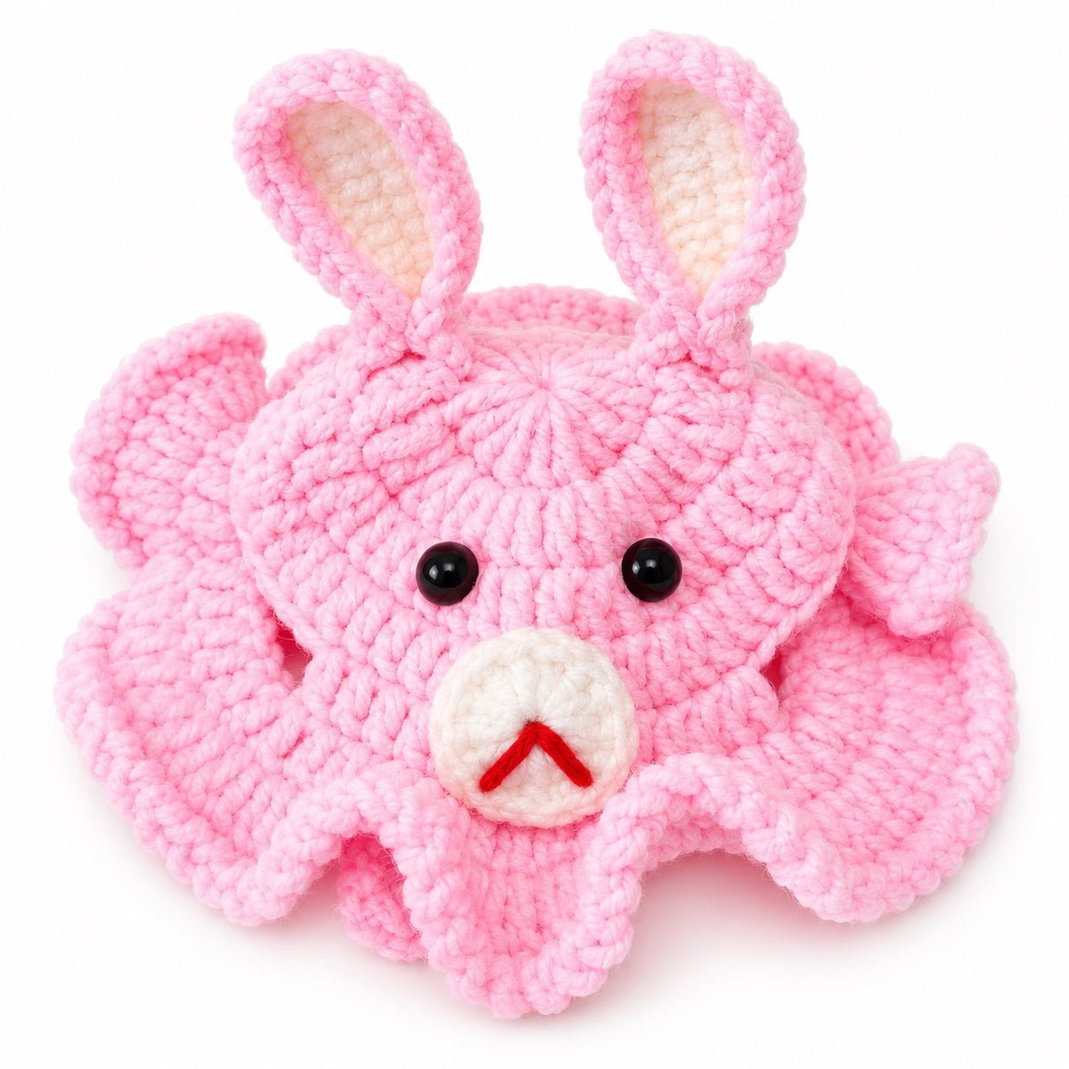 Tiger & Friends Photo Hats - Pink Bunny