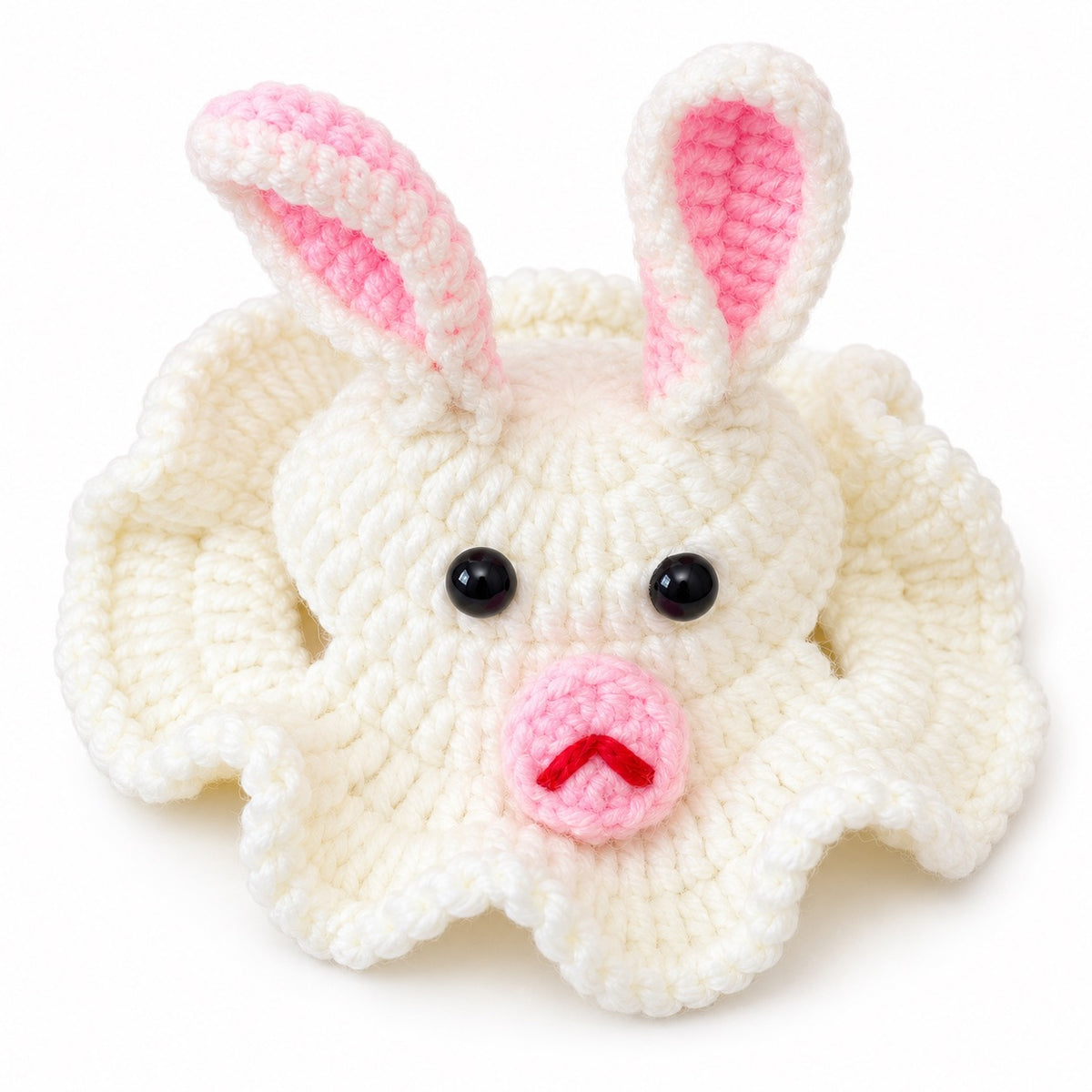 Tiger & Friends Photo Hats - White Bunny