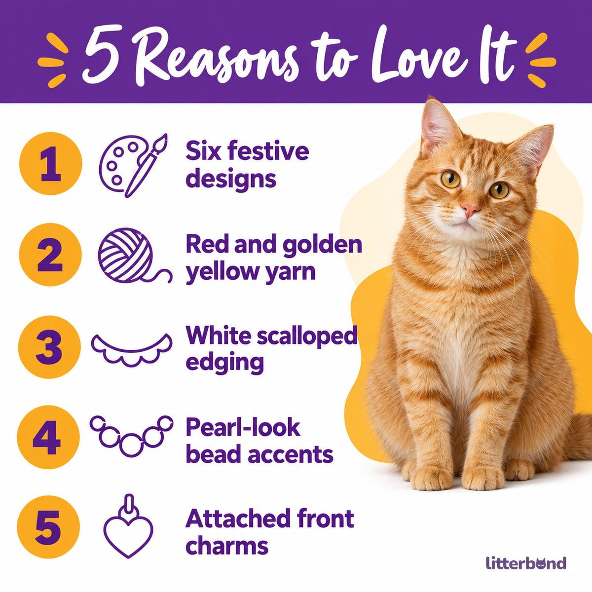 Pearl-Trim Crochet Collar for Festive Photos - 5 reasons to love it