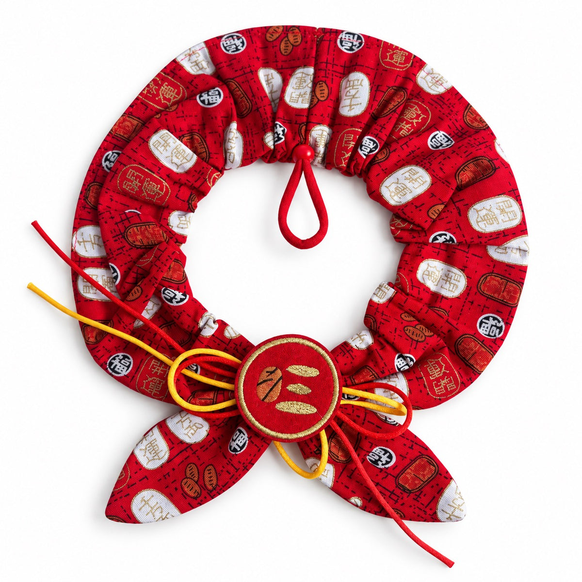 Crimson Ruffle Collar for Photos - Disc Character