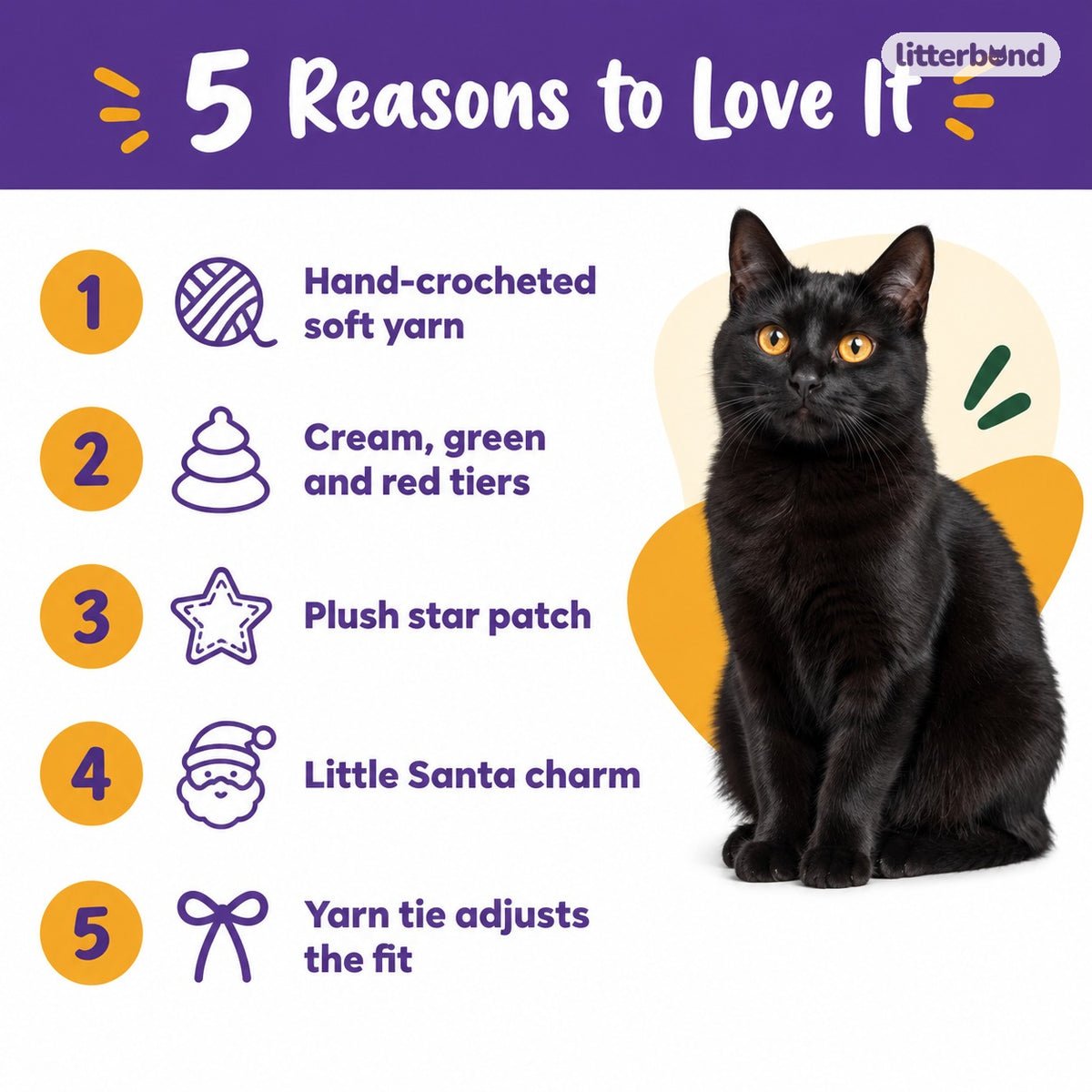 Three-Tier Ruffle Star Collar - 5 reasons to love it