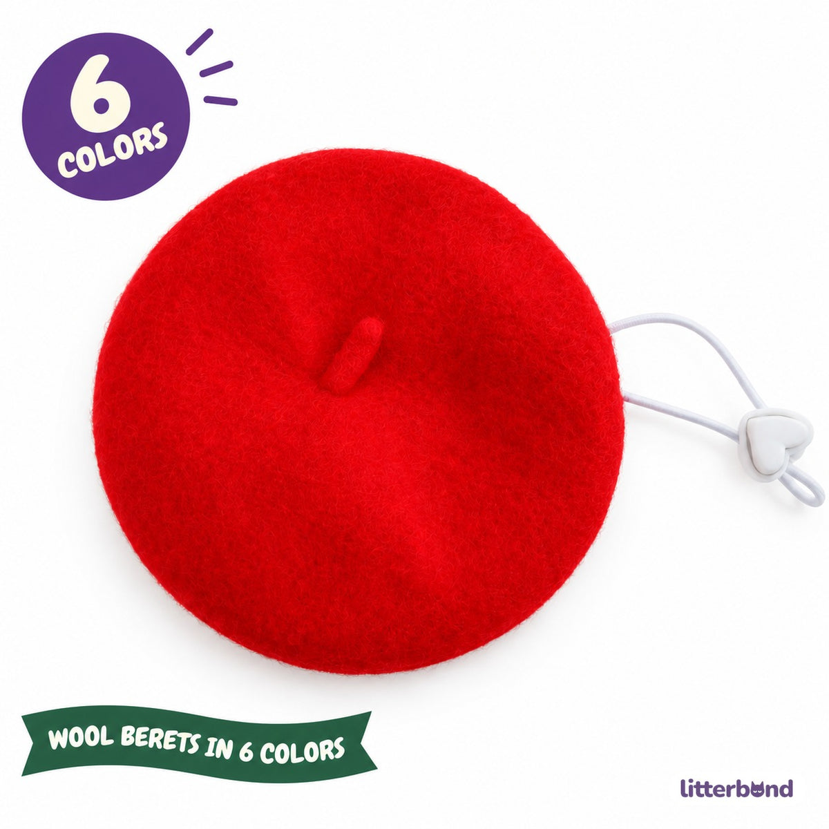 Brushed Wool Beret