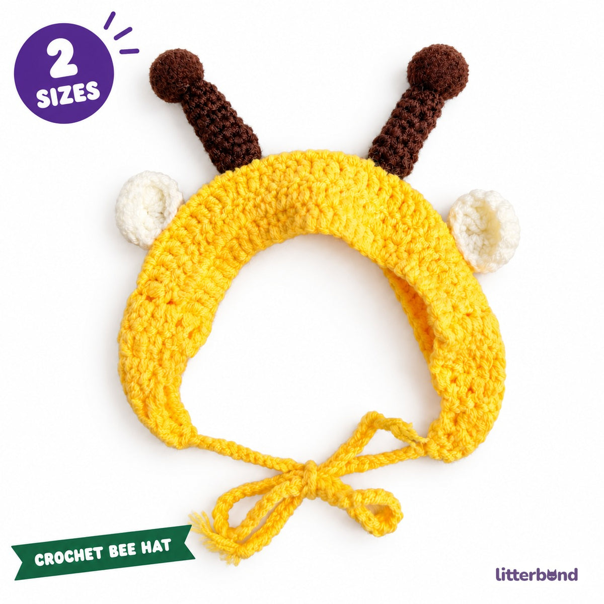 Bumblebee Crochet Hat