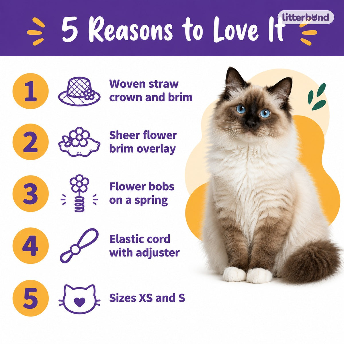 Spring Flower Straw Hat - 5 reasons to love it