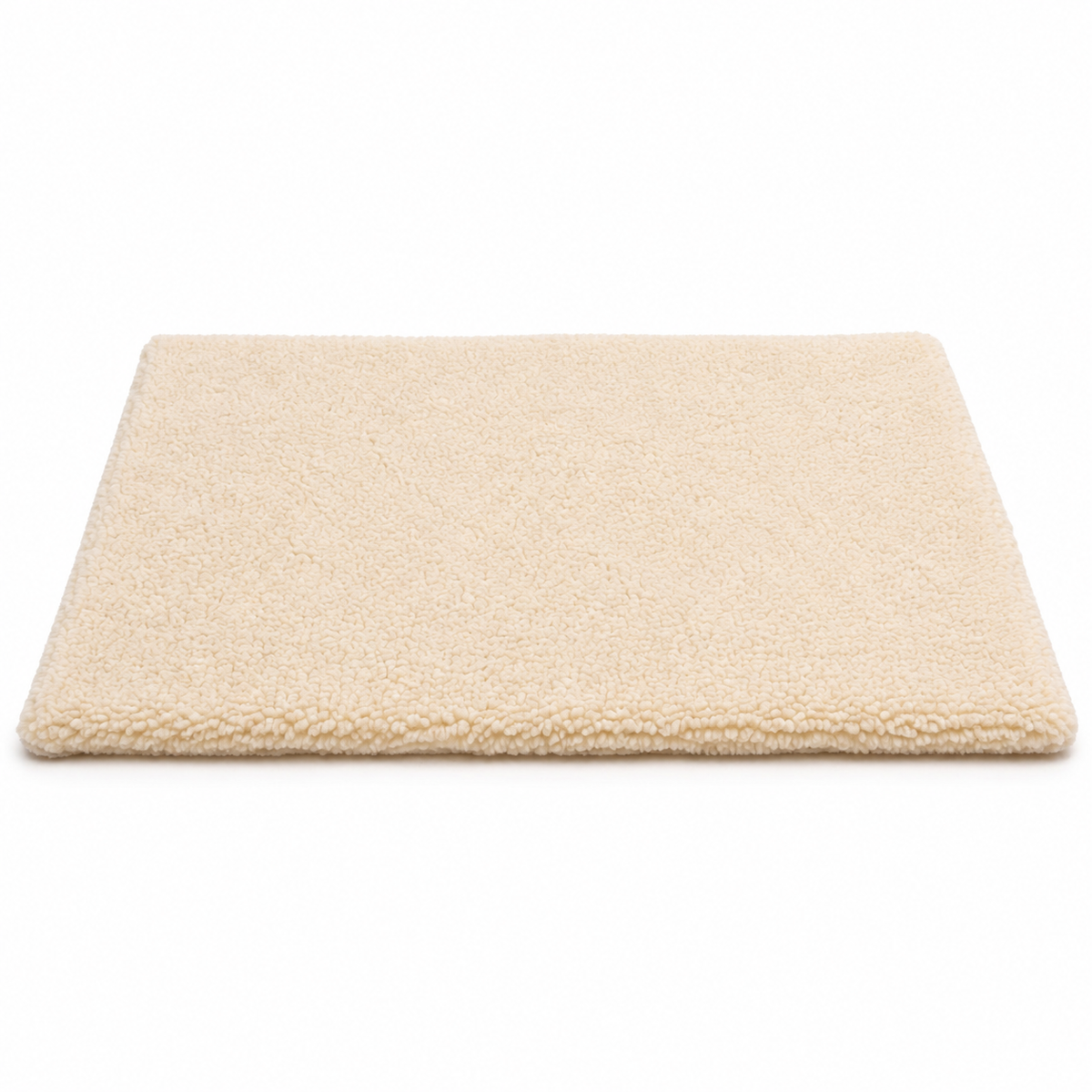 Padded Fleece Nap Mat - Oatmeal Sherpa
