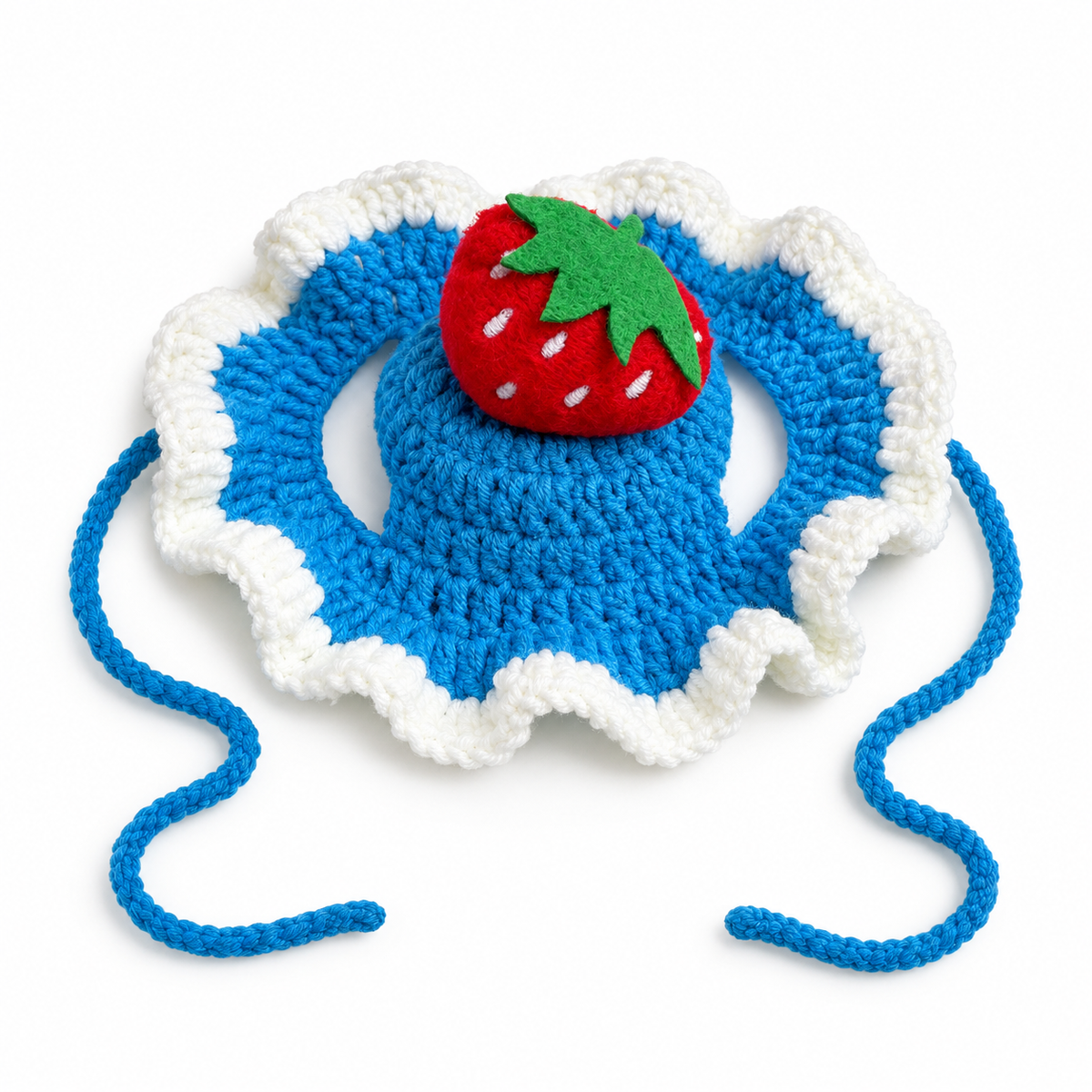 Crochet Motif Hat Options - Strawberry Hat