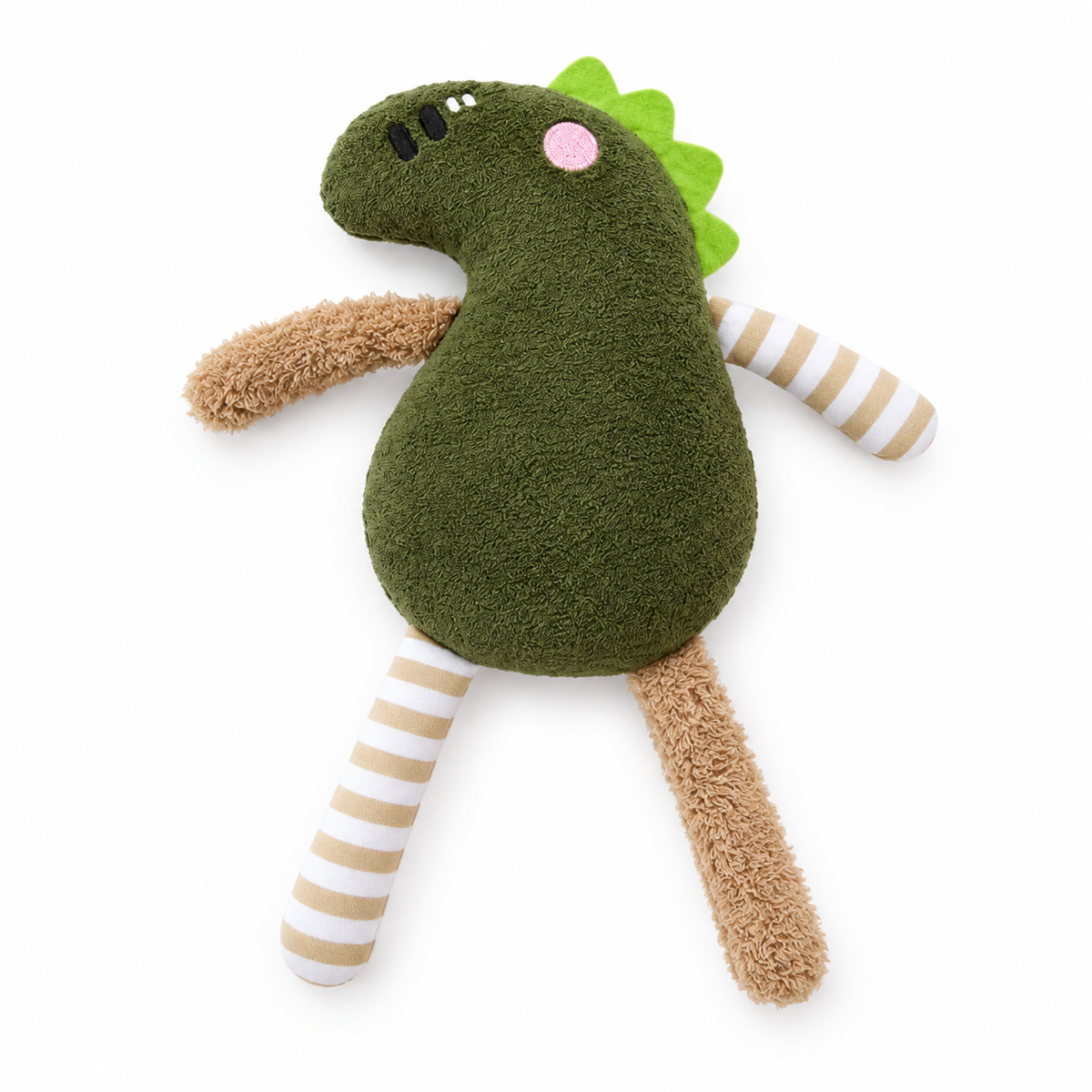 Long-Limbed Crinkle Plush Animals - Dinosaur