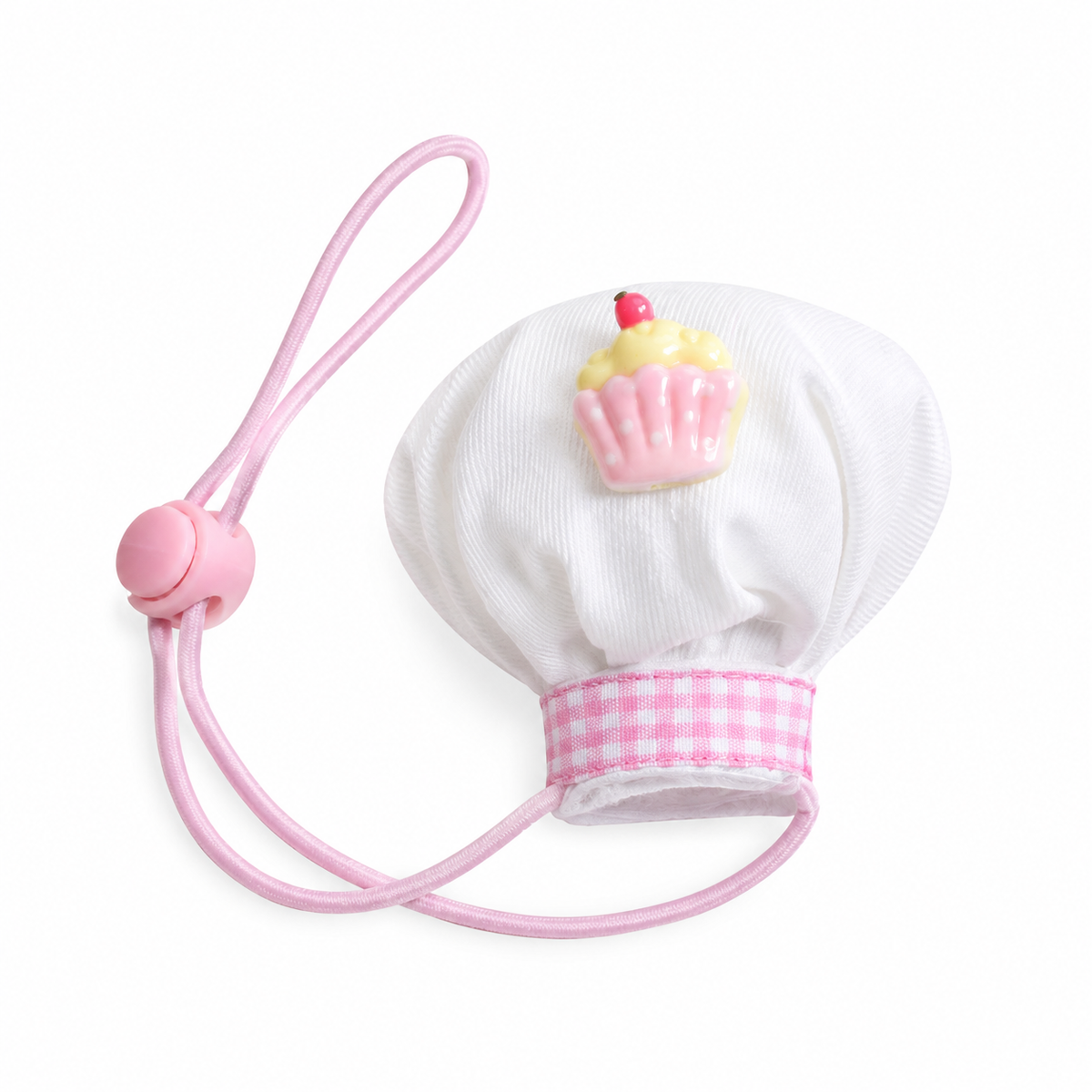 Chef Hat & Bib Options - Pink Cupcake Chef Hat