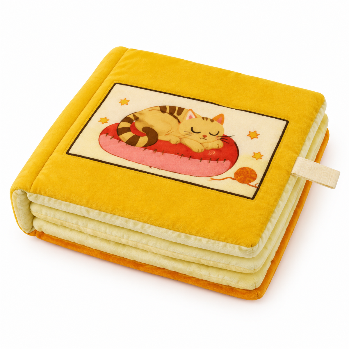 LitterBond Storybook Quilt Bed on white background