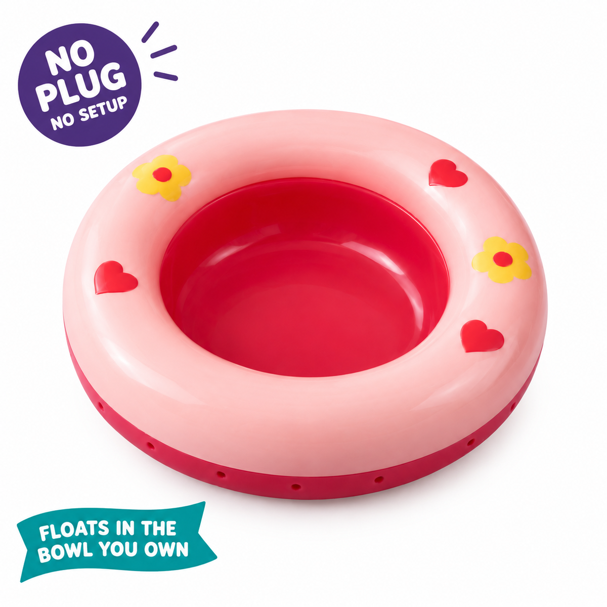 LitterBond Floating Water Bowl Ring - key features