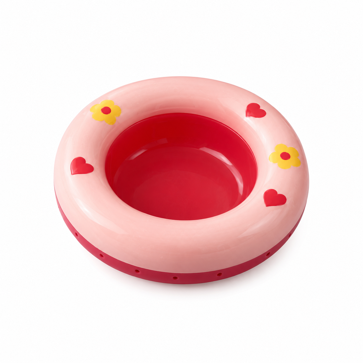 LitterBond Floating Water Bowl Ring on white background