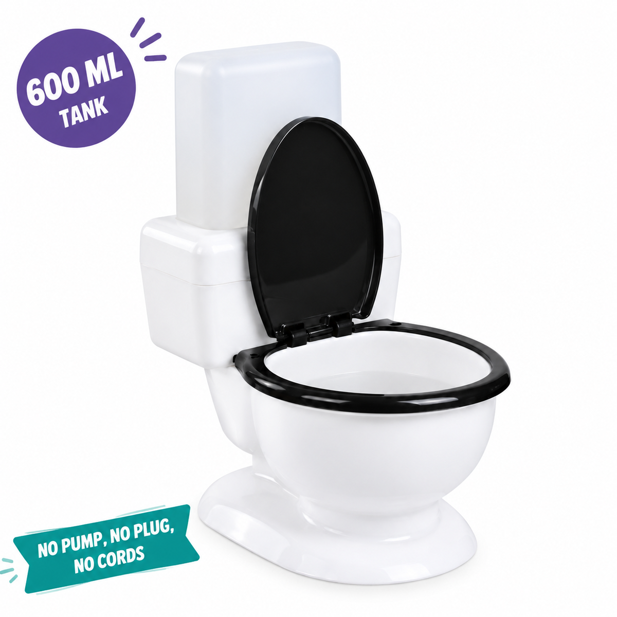 LitterBond Mini Toilet Gravity Waterer 600 ml - key features
