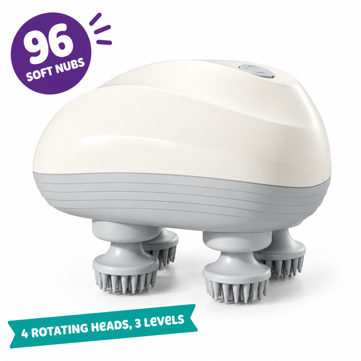LitterBond Electric Head Massager - key features