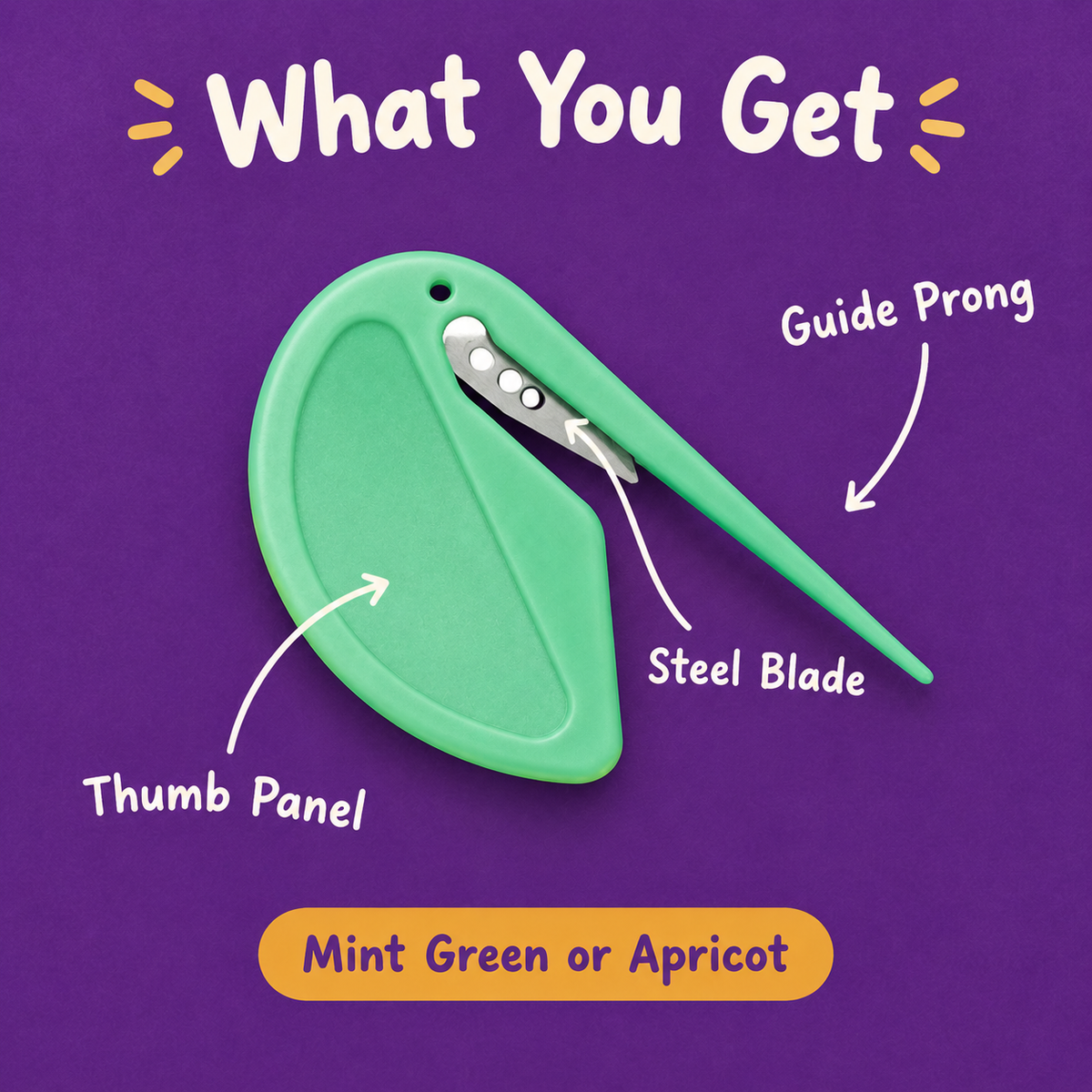 LitterBond Pocket Mat Splitter - what you get