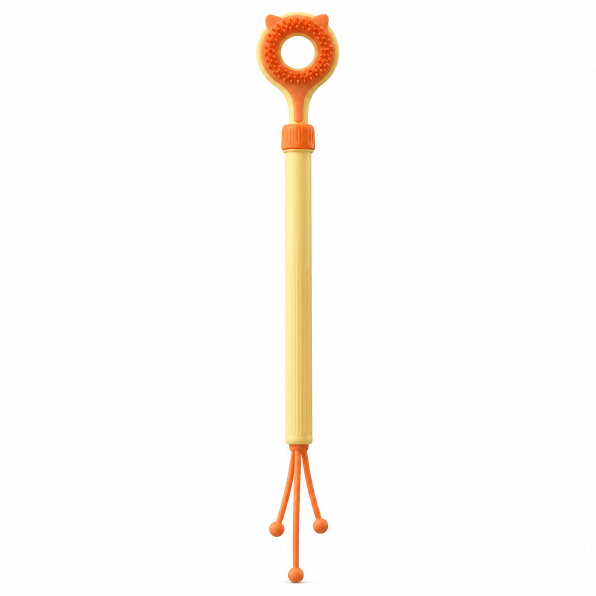 LitterBond Telescopic Scratcher & Teaser Wand on white background
