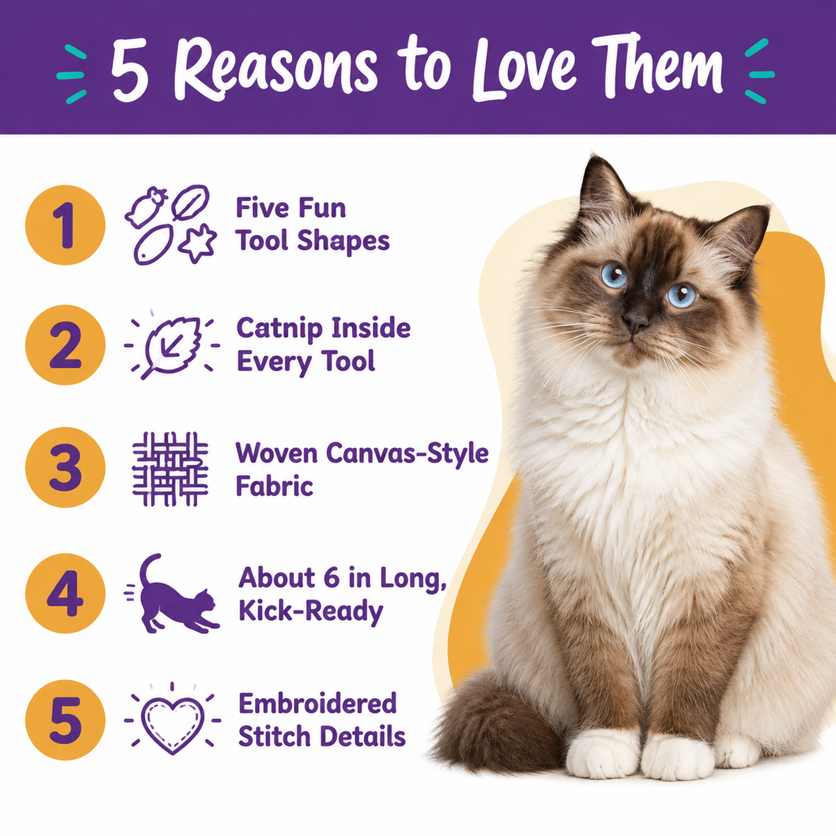 5 reasons to love LitterBond Handy Tool Catnip Kickers