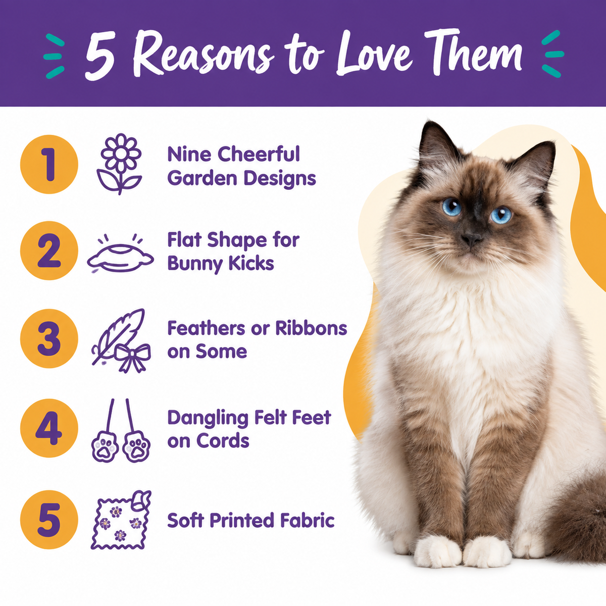 5 reasons to love LitterBond Garden Critter Kicker Toys