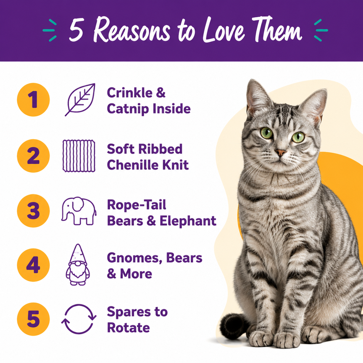 5 reasons to love LitterBond Chenille Gnomes & Friends