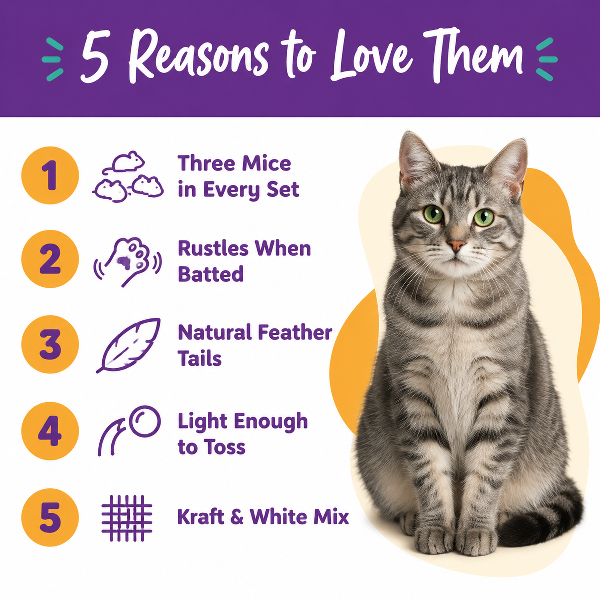 5 reasons to love LitterBond Paper Rope Feather Mice