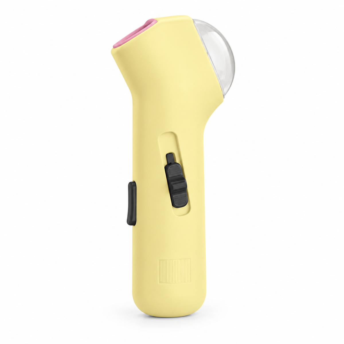 LitterBond Pastel Pocket Treat Launcher - Yellow on white background