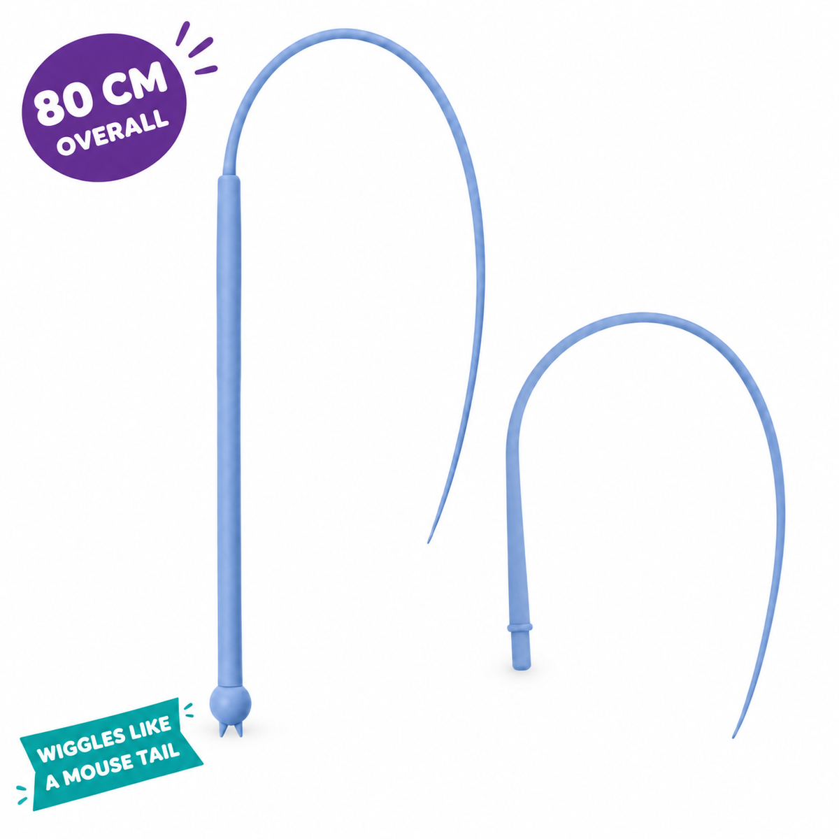 LitterBond Whippy Mouse Tail Wand - key features